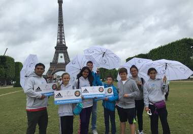CF Tennis Academy hits Paris!